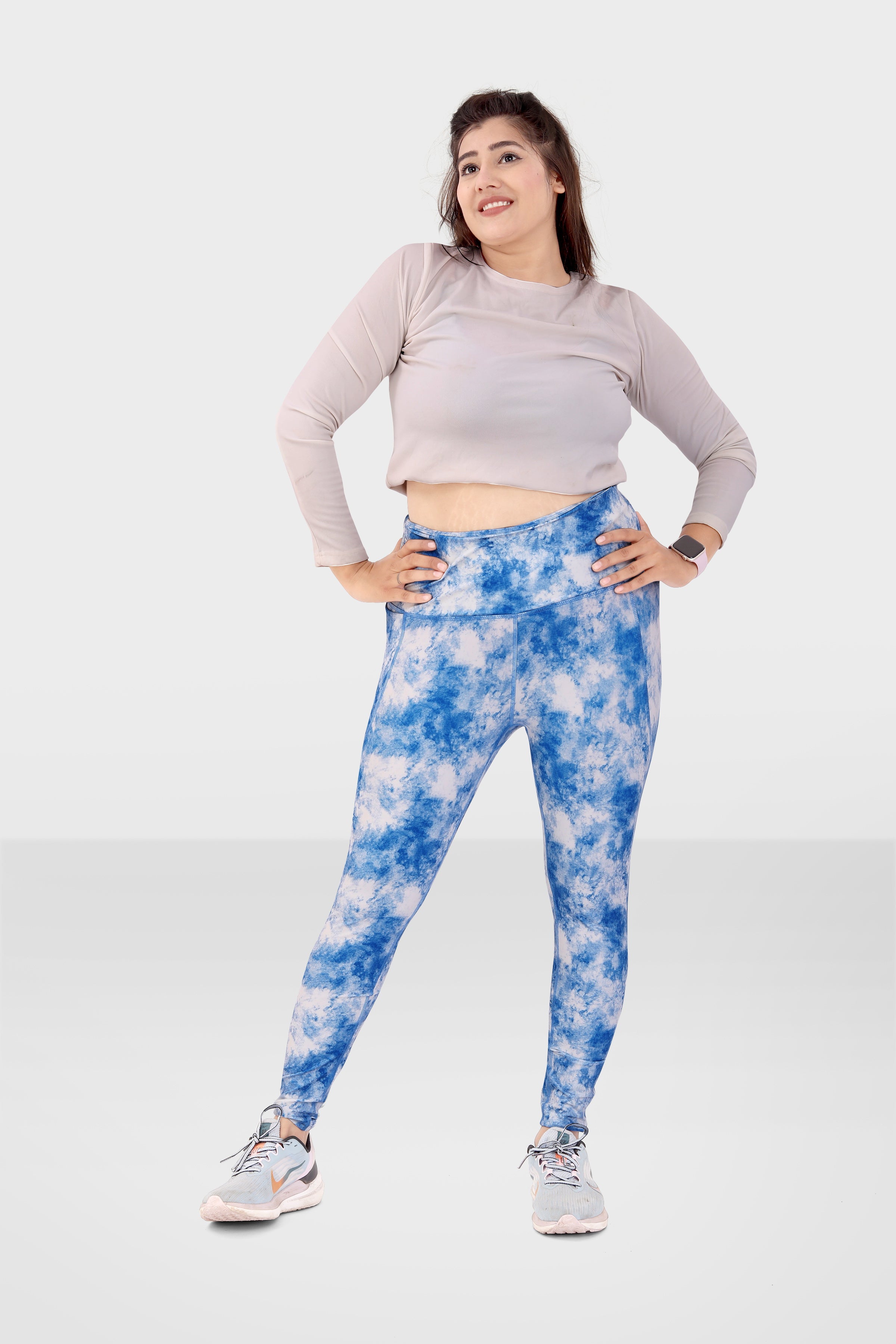 Buy Swastik Stuffs Women's Cotton Lycra Leggings Combo Offer for Women  (SSLPSBlu3_Pink,Skin,Blue_Free Size)(Pack of 3) Online at Low Prices in  India - Paytmmall.com