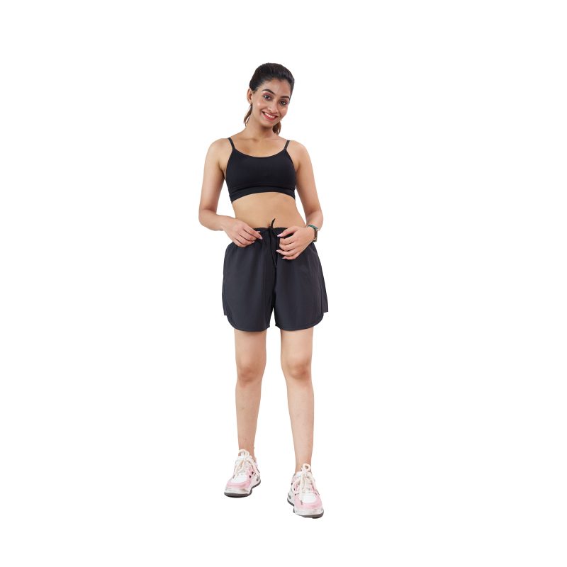 MyO2 Black Comfy Bermuda Shorts - Image 2