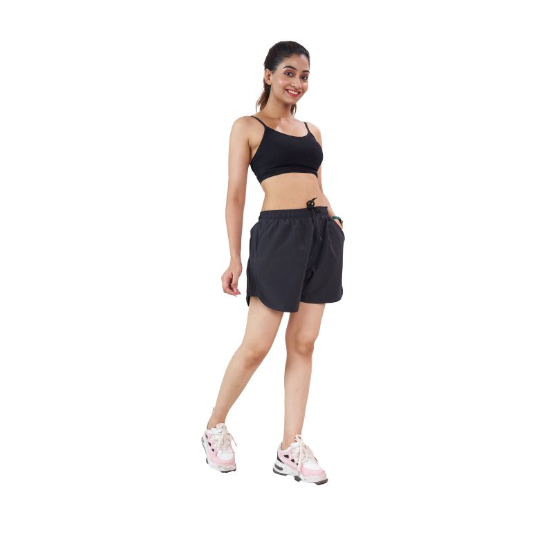 MyO2 Black Comfy Bermuda Shorts